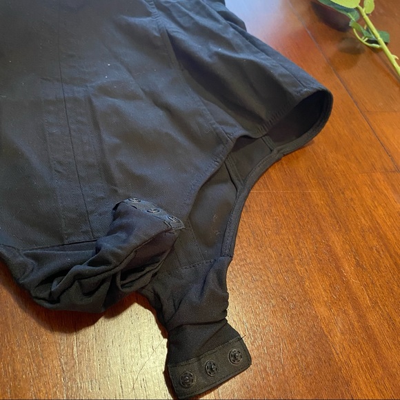 COPY - Zara black Fabric Corset Bodysuit size M, NWT 🤎 - Picture 8 of 11